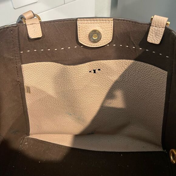 Tory Burch McGraw leather carryall tote bag - Picture 6 of 10